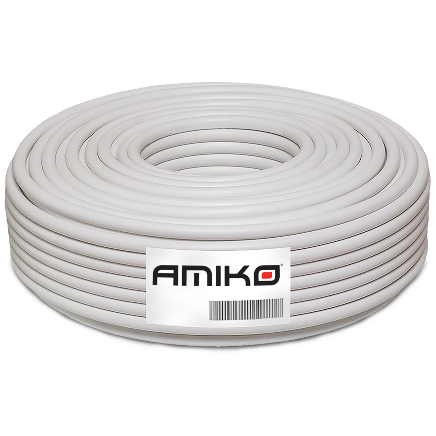 Amiko koaksijalni kabl RG-6 sa 90dB zaštitom, duplim opletom i 100m dužine