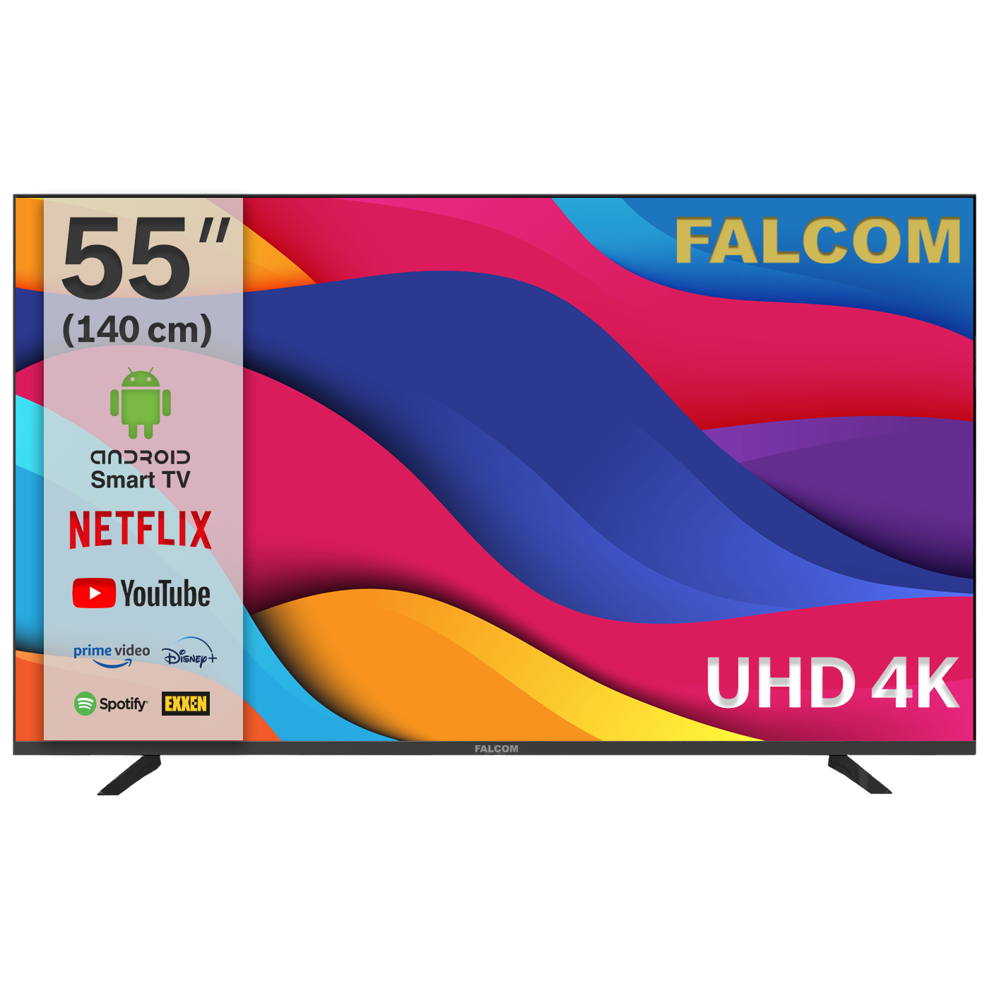 Falcom Smart LED TV 55" sa 4K UHD ekranom i Android operativnim sistemom