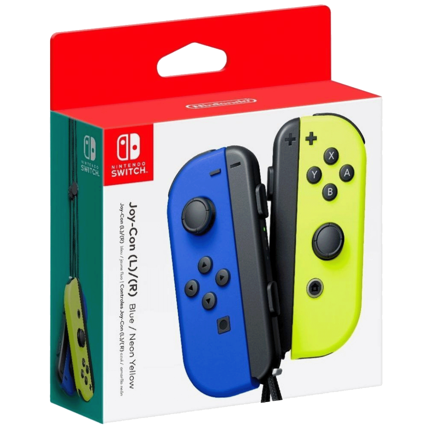 Nintendo Joy-Con kontroleri u plavoj i žutoj boji za Nintendo Switch