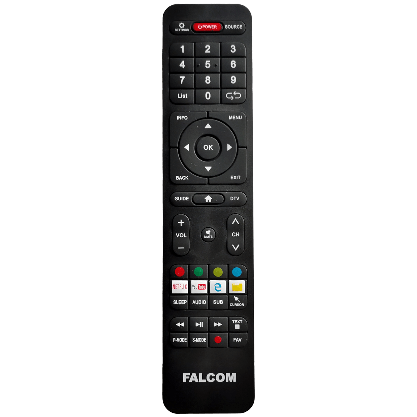 Originalni Falcom daljinski upravljač za smart TV