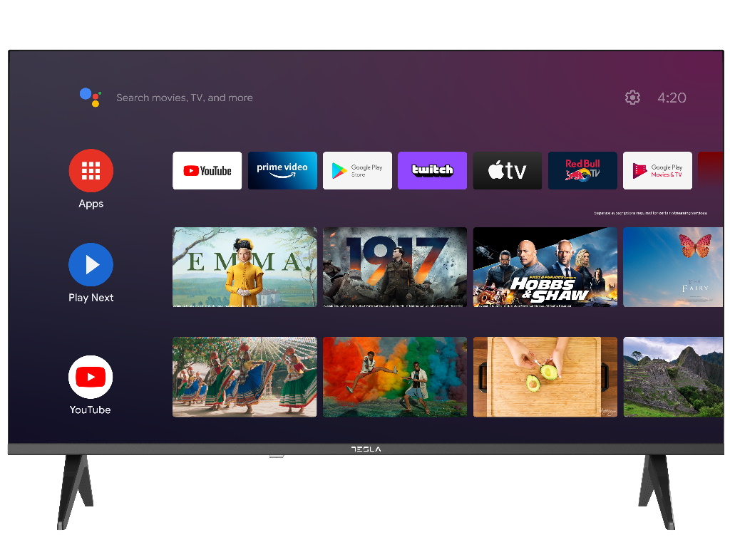 Tesla TV 40E635 FHD Android crne boje sa daljinskim upravljačem i Google Assistant podrškom