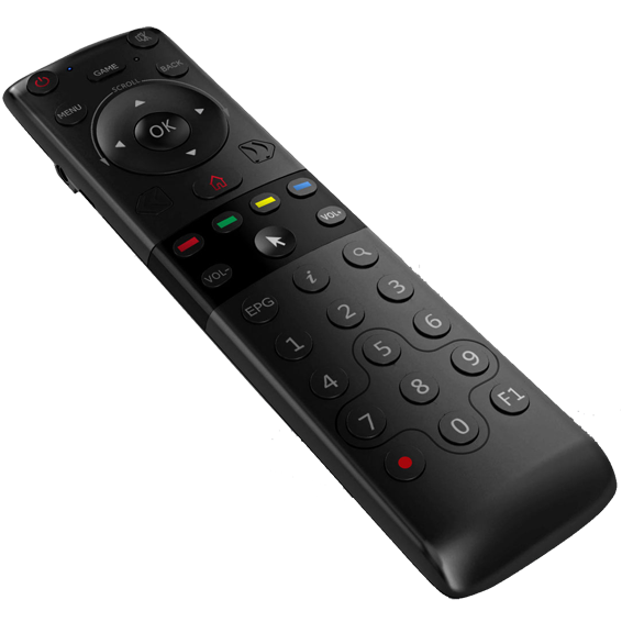 Amiko A3 daljinski upravljač za Smart TV Box sa modernim dizajnom i funkcijama