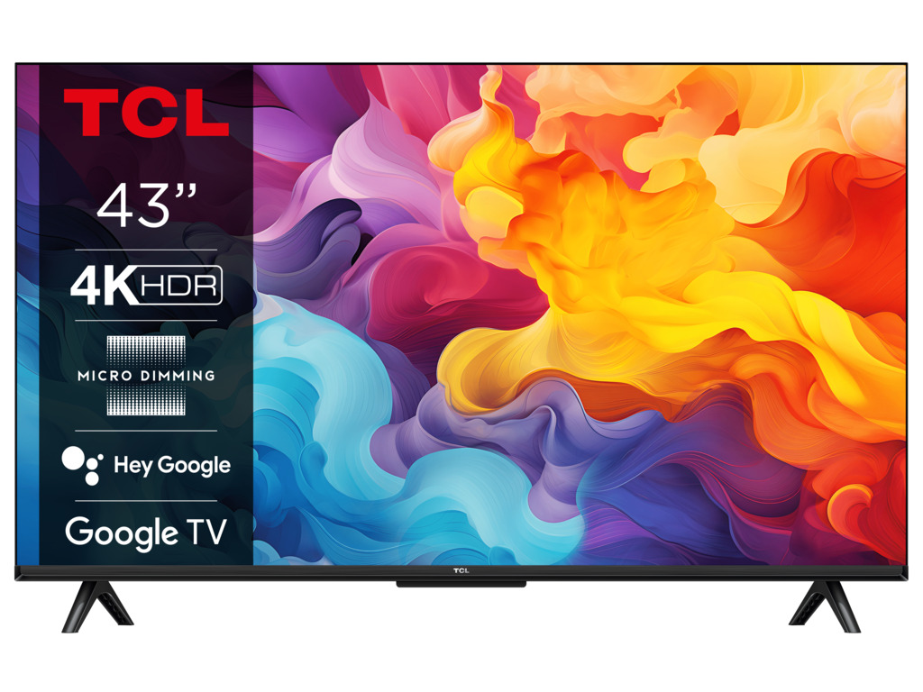 TCL 43V6B 4K TV sa bezramnim ekranom i Google TV operativnim sistemom