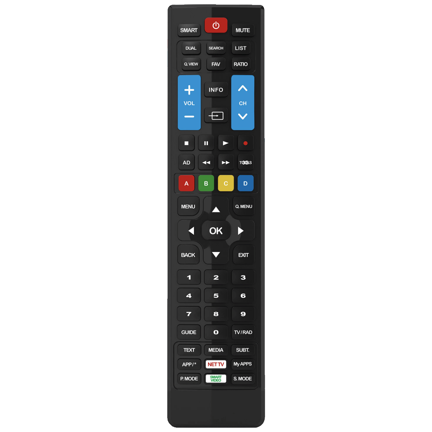 Superior Daljinski upravljač za LG  TV i SMART prijemnik - RC LG Smart