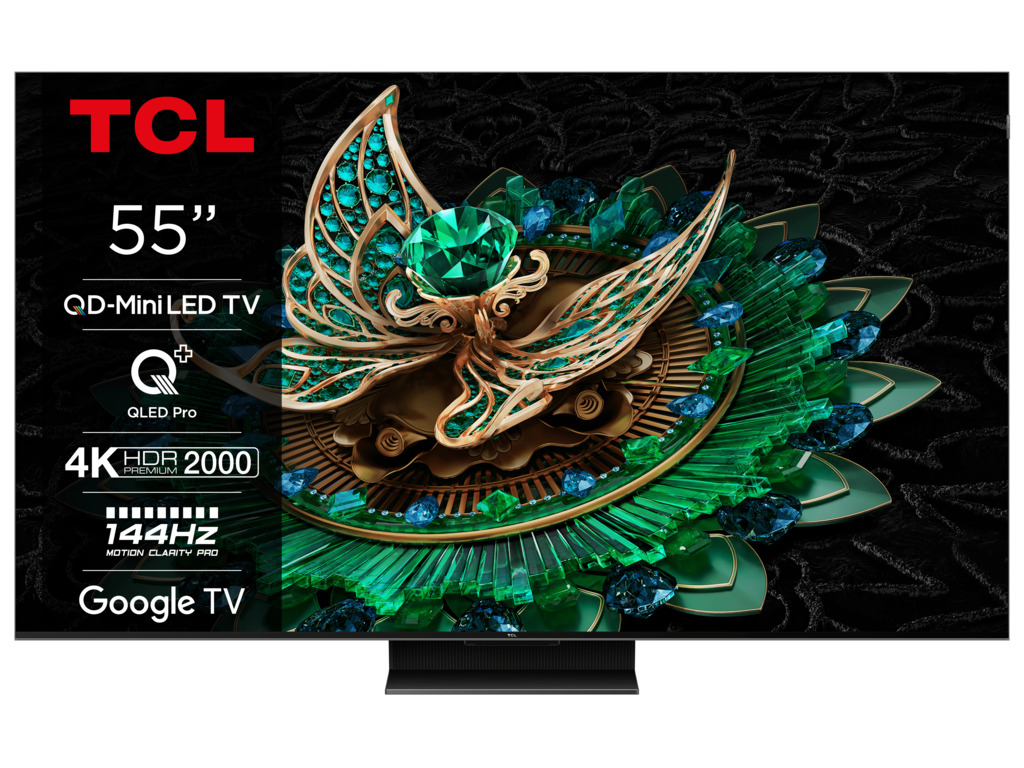 TCL 55C765 QD-Mini LED 4K televizor sa premium dizajnom i naprednim tehnologijama prikaza