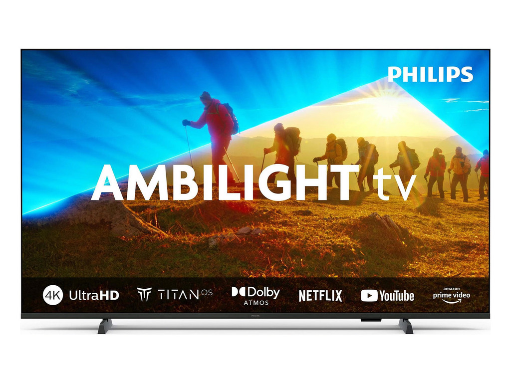 Philips 65PUS8009 4K Ambilight TV u mat crnoj boji sa Titan OS platformom