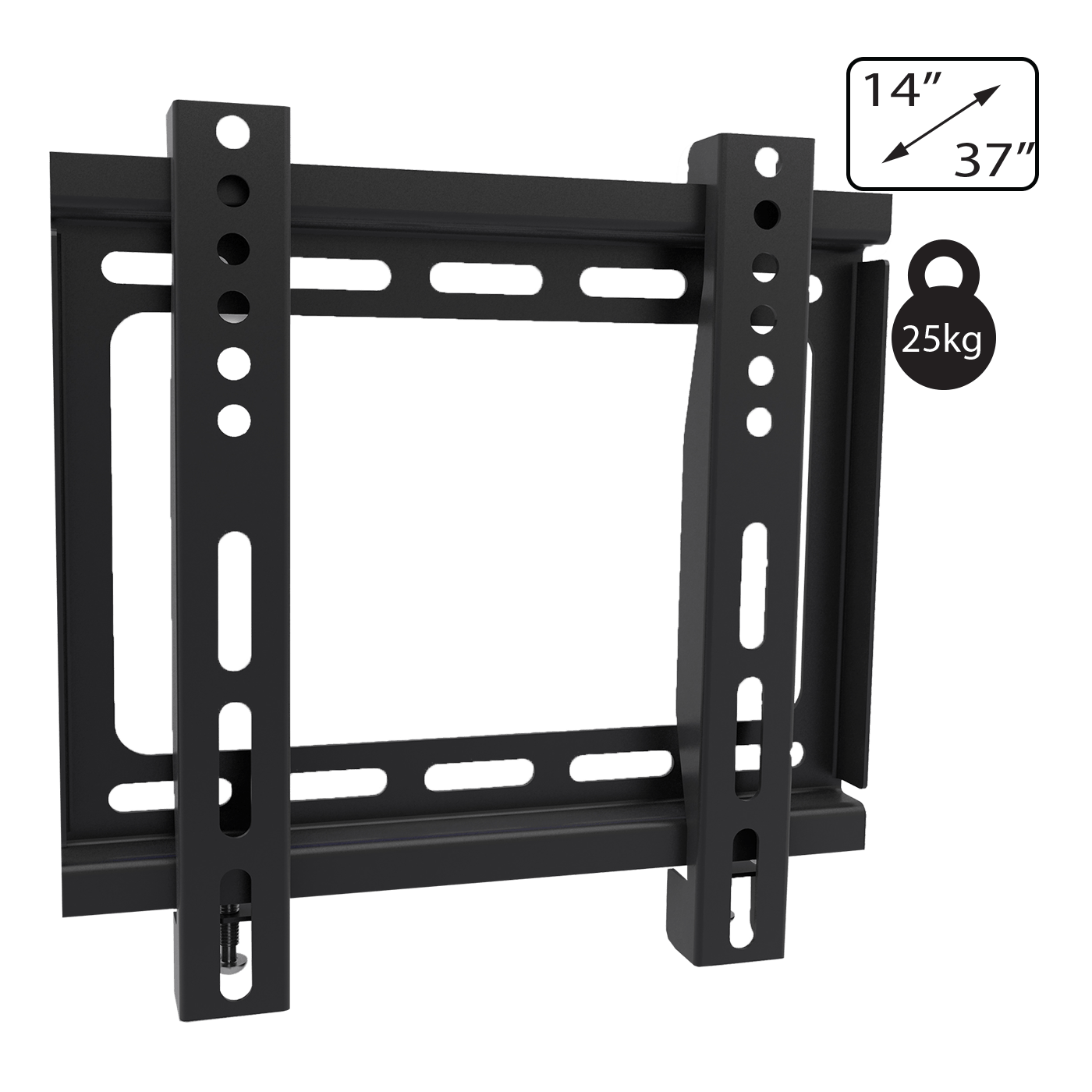 Amiko zidni nosač za TV prijemnike 14-37" sa oznakama VESA 100x100-200x200
