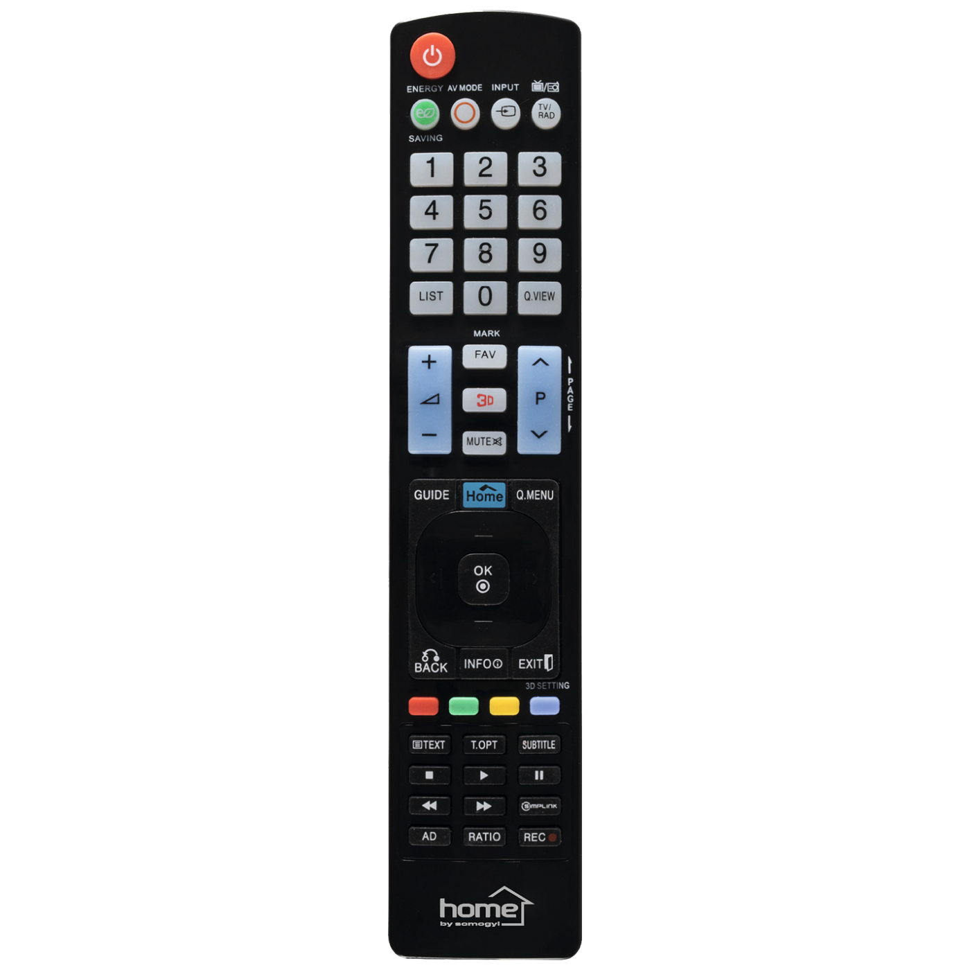 Univerzalni daljinski upravljač URC LG2 za LG Smart TV prijemnike