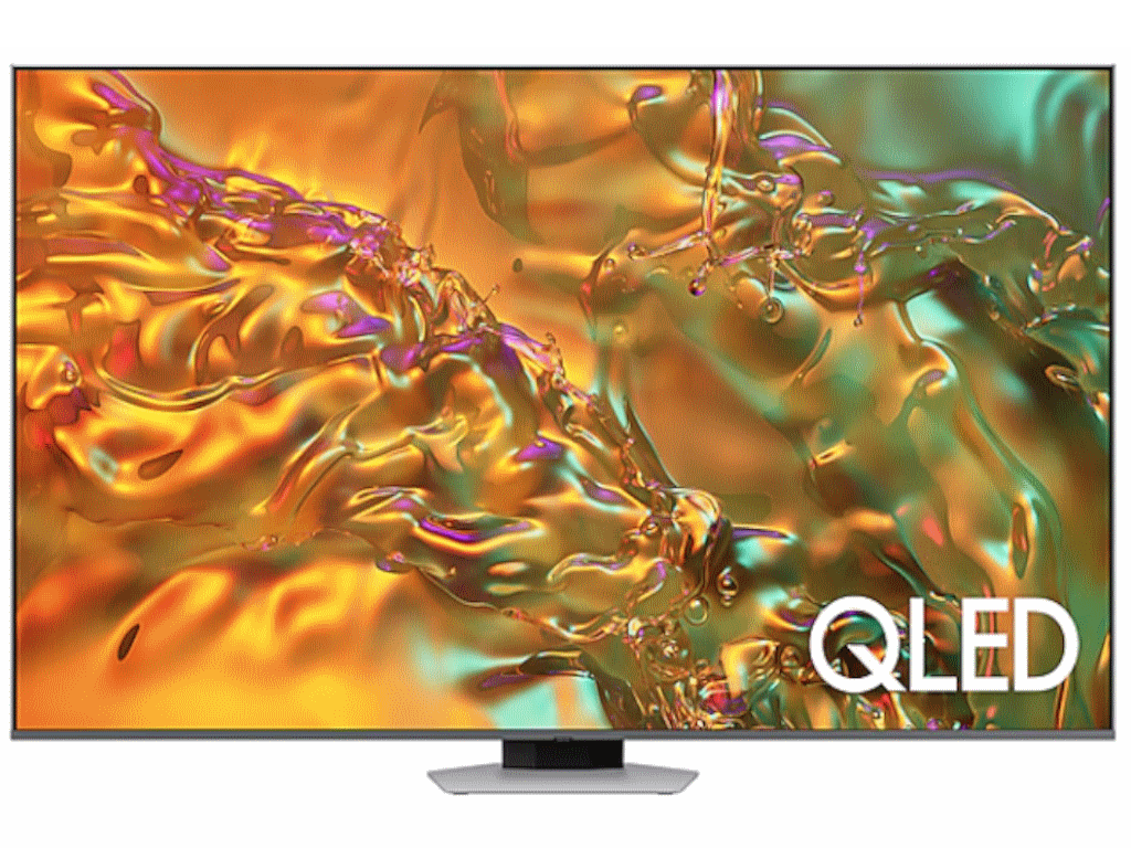 Samsung QLED TV 65" Q80D u srebrnoj boji sa modernim dizajnom i visokom rezolucijom