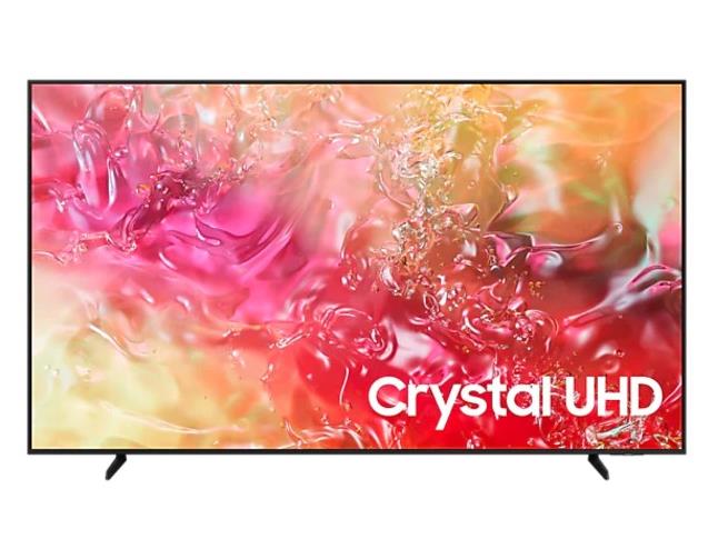 Samsung 75" Crystal UHD 4K Smart TV u crnoj boji sa elegantnim dizajnom